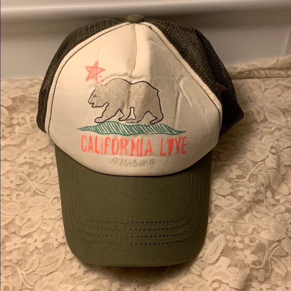 California Love Cap by Billabong Pre Owned Condition SnapBack